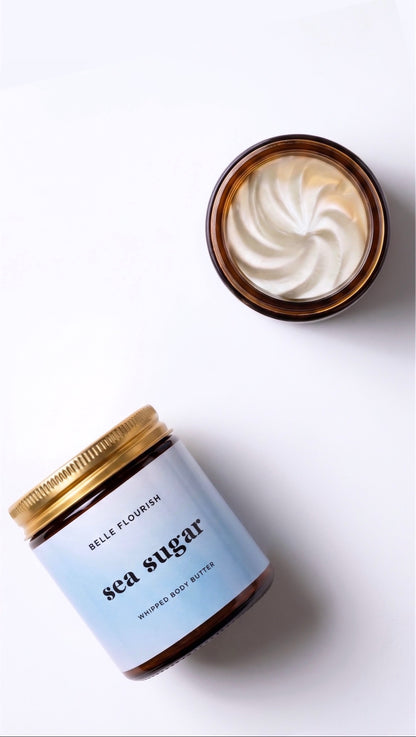 sea sugar whipped body butter