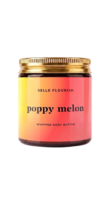 poppy melon whipped body butter
