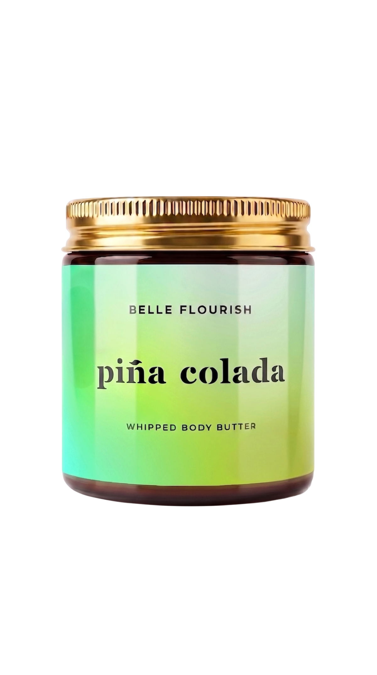 piña colada whipped body butter