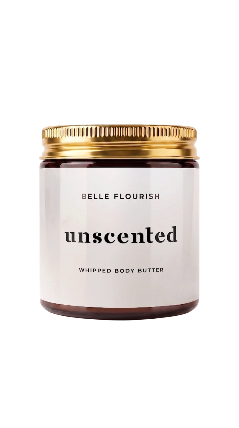 unscented whipped body butter